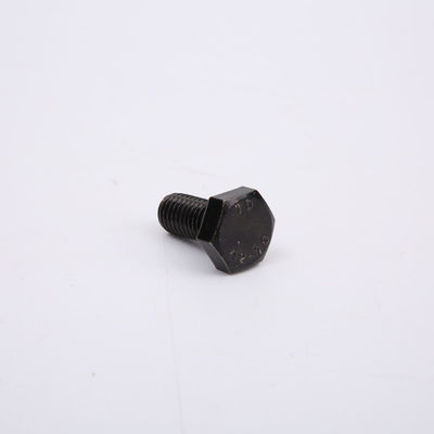 สกรูเหล็กกล้าคาร์บอนความแข็งแรงสูง Hex Head สลักเกลียวหกเหลี่ยมด้านนอกเกรด 8.8 / 10.9 / 12.9