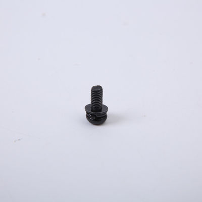 สกรูหัวจมแฉก GB9074.8 แหวนสปริงแบนหัวกลมสีดำ M2M3M4M6