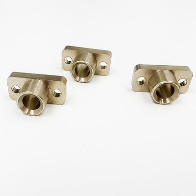 ทองเหลือง CNC Precision Machined Components ทองแดงอ่อนนุชทองแดงคอลัมน์ที่กำหนดเอง