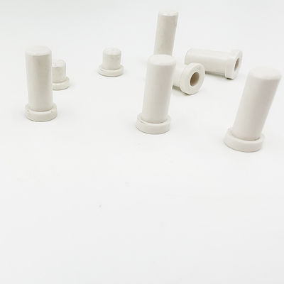 เครื่องจักรกลซีเอ็นซีแผ่นเทฟลอนแผ่นกลม PTFE, ชิ้นส่วนกลึง PEEK แบบกำหนดเอง