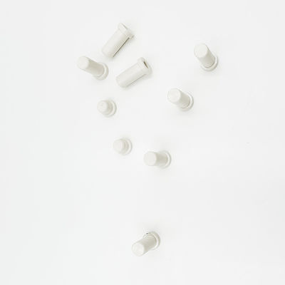 เครื่องจักรกลซีเอ็นซีแผ่นเทฟลอนแผ่นกลม PTFE, ชิ้นส่วนกลึง PEEK แบบกำหนดเอง