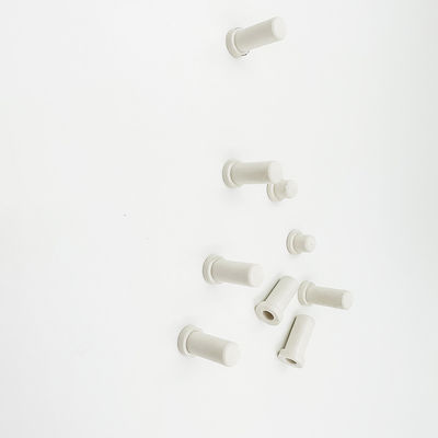 เครื่องจักรกลซีเอ็นซีแผ่นเทฟลอนแผ่นกลม PTFE, ชิ้นส่วนกลึง PEEK แบบกำหนดเอง
