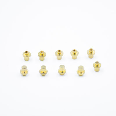 OEM Custom CNC Parts สกรูทองแดงพร้อมบริการแปรรูปหมุน
