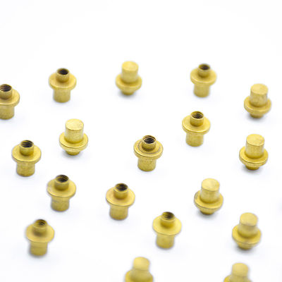 OEM Custom CNC Parts สกรูทองแดงพร้อมบริการแปรรูปหมุน