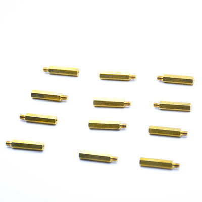 OEM CNC เครื่องหมุนชิ้นงาน สกรูทองแดง บริการแปรงแปรงตามความต้องการ