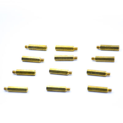 OEM CNC เครื่องหมุนชิ้นงาน สกรูทองแดง บริการแปรงแปรงตามความต้องการ
