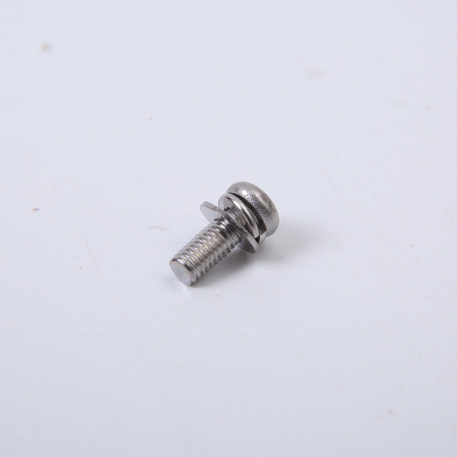 M2 M2.5 M3 M4 สกรูสแตนเลสหัวกลมหัว PAN Bolt พร้อมเครื่องซักผ้าผสม